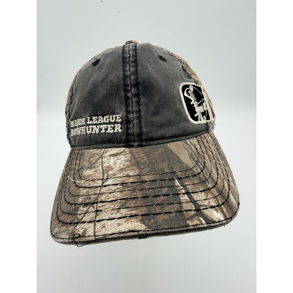 Outdoor Cap Major League Bowhunter Hat Cap Strap Back Brown Camo One Size Men